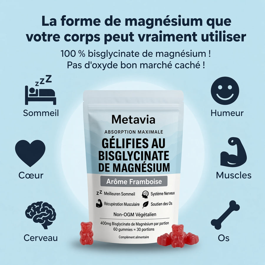 Metavia Bisglycinate Magnésium