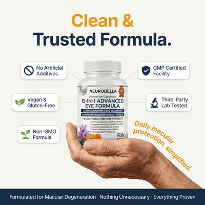 Metavia 15-in-1 Advanced Eye Formula - Quality