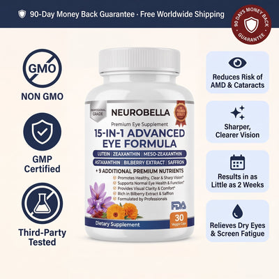 Metavia 15-in-1 Advanced Eye Formula